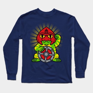 Lucky Battle Cat Long Sleeve T-Shirt